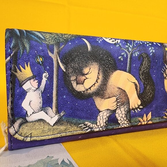 Loungefly Where The Wild Things Are Sendak Max Flap Wallet Soft Tag NEW - Picture 2 of 13